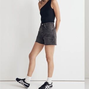 Madewell Charcoal Jean Shorts